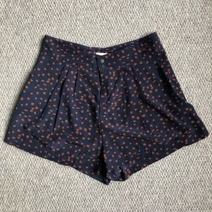 Costa Blanca high waist navy shorts size med